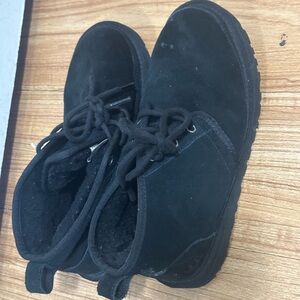 Black Suede Ankle Boots